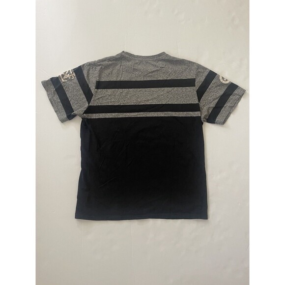 Ecko Unltd Heather Gray Knit Tshirt Short Sleeve 1972 Rhino Striped Mens Medium - Picture 4 of 7